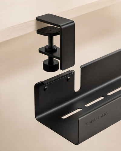 Détail des pinces de fixation sans perçage